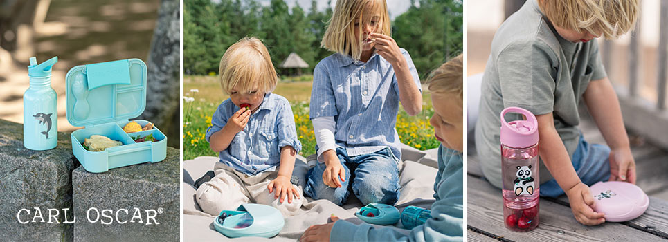 Carl Oscar madkasser og flasker til børn Carl Oscar madkasser og flasker til børn