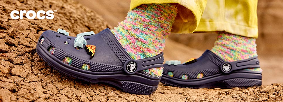 Crocs sandaler og vedhæng