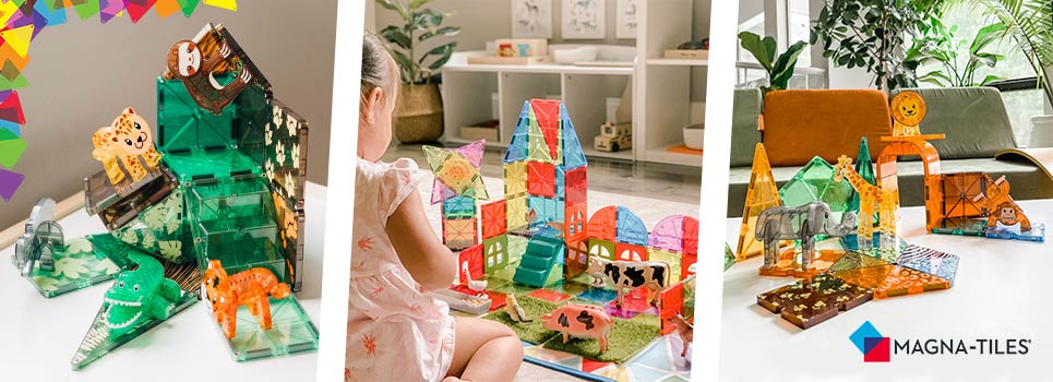 Magna-Tiles magnetisk legetøj