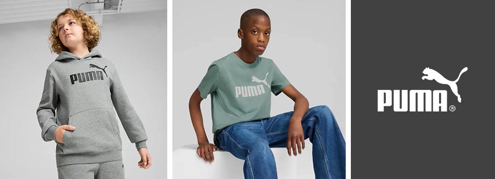Puma børnetøj og børnesko