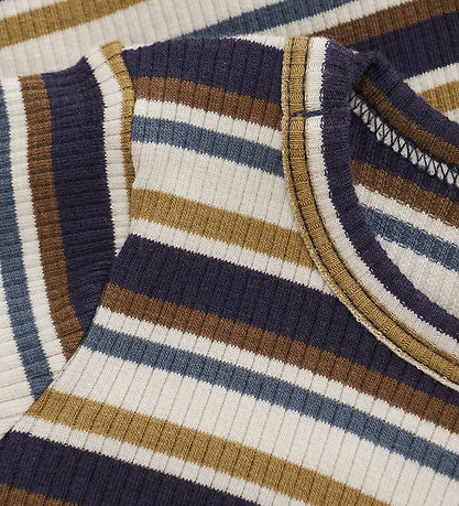 Minymo Body l/æ - Rib - Parisian Night m. Striber