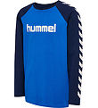 Hummel Bluse - hmlBOYS - Blue Lolite