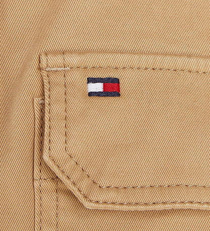 Tommy Hilfiger Skjorte - Utility Overshirt - Classic Khaki
