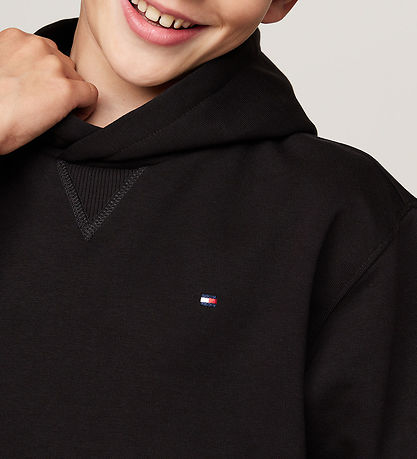 Tommy Hilfiger Hættetrøje - U Timeless - Sort