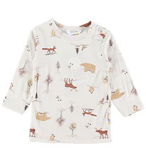 Joha Bluse - Uld - Lys Beige