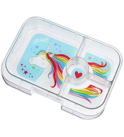 Yumbox Madkasse m. 4 Rum - Bento Panino - Power Pink - Unicorn