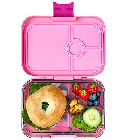 Yumbox Madkasse m. 4 Rum - Bento Panino - Power Pink - Unicorn