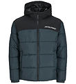 Jack & Jones Dynejakke - JjMoon - Magical Forest/Blocking