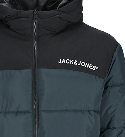 Jack & Jones Dynejakke - JjMoon - Magical Forest/Blocking