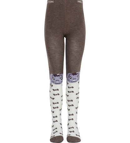Melton Strømpebukser - Rabbit - Denver Melange