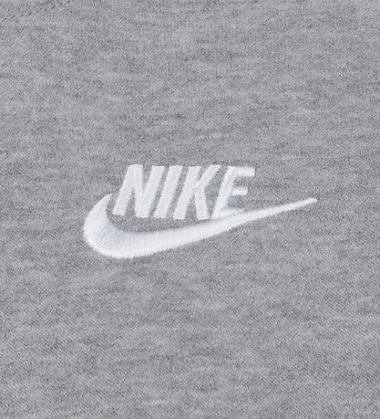 Nike Hættetrøje - Grey Heather