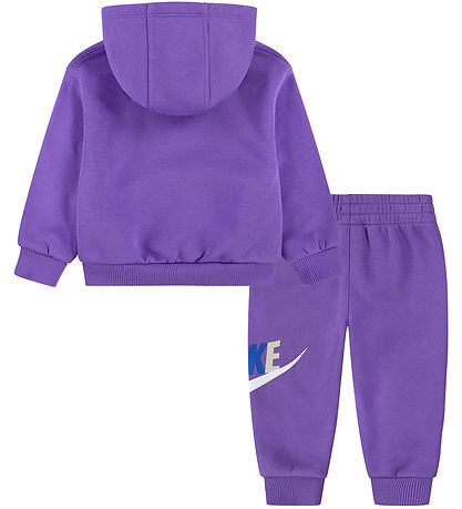 Nike Sweatsæt - Black Raspberry