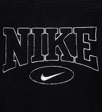 Nike Fleecejakke - Sort/Grå