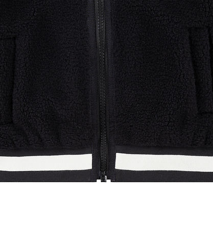 Nike Fleecejakke - Sort/Grå