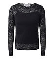 Hound Bluse - Lace Top - Black