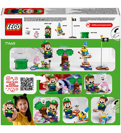 LEGO® Super Mario - Eventyr med Interaktiv L... 71440 - 210 Dele