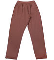 Joha Leggings - Uld - Rød/Brun