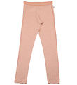 Joha Leggings - Uld/Silke - Fersken