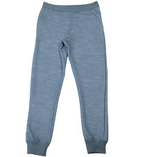 Joha Leggings - Uld/Bambus - Blå