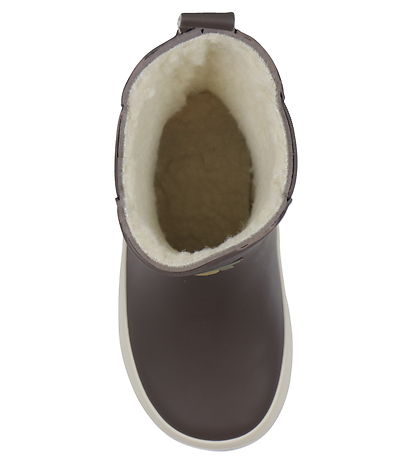 Konges Sløjd Gummistøvler m. For - Kort - Roi - Chocolate Brown