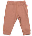 Joha Leggings - Uld - Rød/Brun
