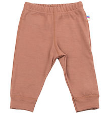 Joha Leggings - Uld - Rød/Brun
