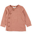 Joha Cardigan - Uld - Rød/Brun