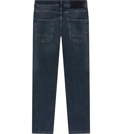 Indian Blue Jeans Jeans - Wide Straight Fit - Dark Grey Denim