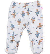 Joha Leggings m. Fødder - Uld/Bambus - Off White