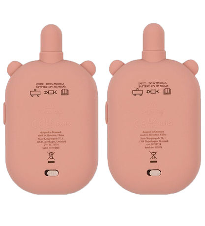 Konges Sløjd Walkie Talkies - Raspberry