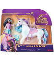 Unicorn Academy Legetøjsfigurer - 13,5 cm - Layla & Glacier