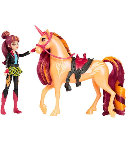 Unicorn Academy Legetøjsfigurer - 23,5 cm - Valentina & Cinder