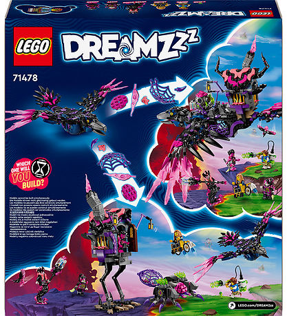 LEGO® DREAMZzz - Aldrig-heksens Midnatsravn 71478 - 1203 Dele