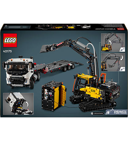 LEGO® Technic - Volvo FMX-lastbil og EC230... 42175 - 2274 Dele