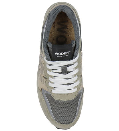 Woden Sko - Rigmor Reflective - Silver Mink
