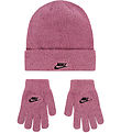 Nike Hue/Handsker - Strik - Magic Flamingo m. Glimmer