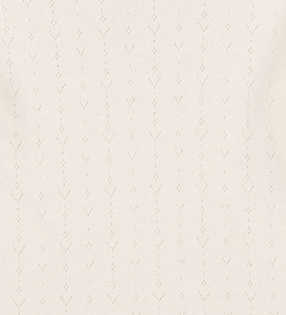 MarMar Nattøj - Modal - Flour White m. Hulmønster