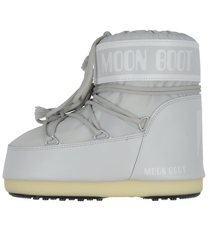 Moon Boot Vinterstøvler - Icon Low Nylon - Glacier Grey