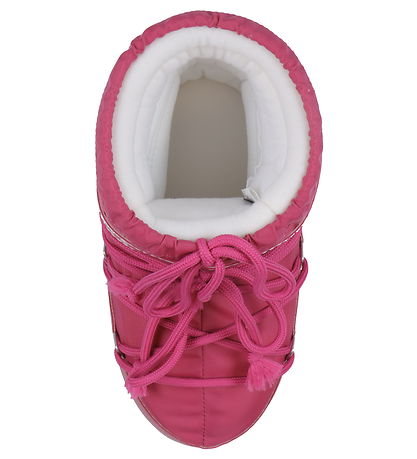 Moon Boot Vinterstøvler - Icon Low Nylon - Bougainvillea