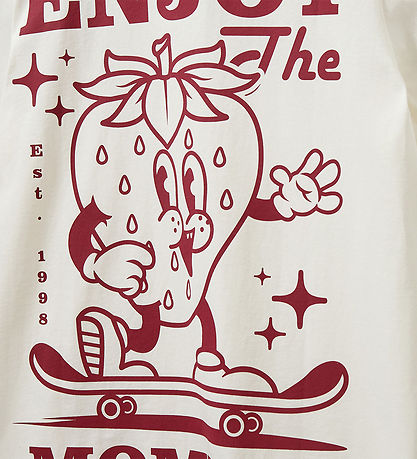 Sofie Schnoor T-shirt - Snow White Ebony m. Print