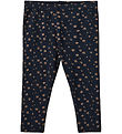Sofie Schnoor Leggings - Rib - Dark Blue m. Print