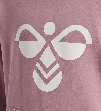 Hummel Hættetrøje - HmlCuatro - Woodrose