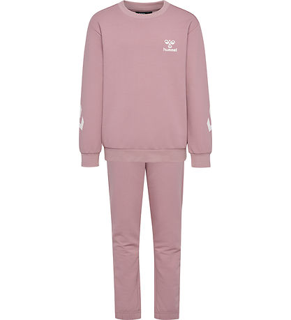 Hummel Sweatsæt - HmlVenti - Woodrose