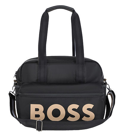 BOSS Pusletaske - Sort m. Brun