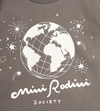 Mini Rodini T-shirt - Society - Grå