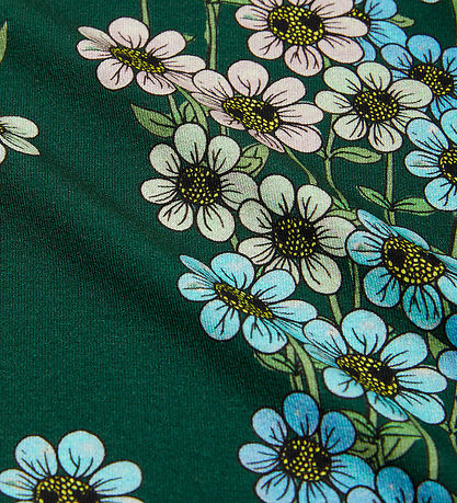 Mini rodini Babysæt - Body/Leggings - Daisys Aop - Grøn