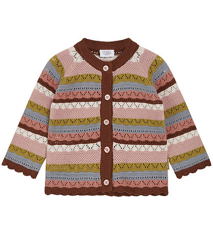Hust and Claire Cardigan - Strik - Carren - Dusty Rose m. Hulmøn