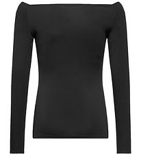 Rosemunde Bluse - Off Shoulder - Viscose - Black