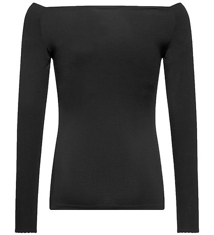 Rosemunde Bluse - Off Shoulder - Viscose - Black