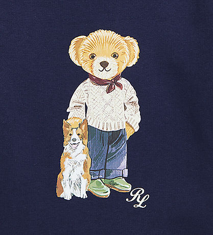 Polo Ralph Lauren Sweatshirt - Navy m. Bamse